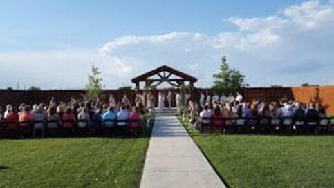 Wedding Ceremony, Panhandle Charm, Amarillo Weddings, wedding dj